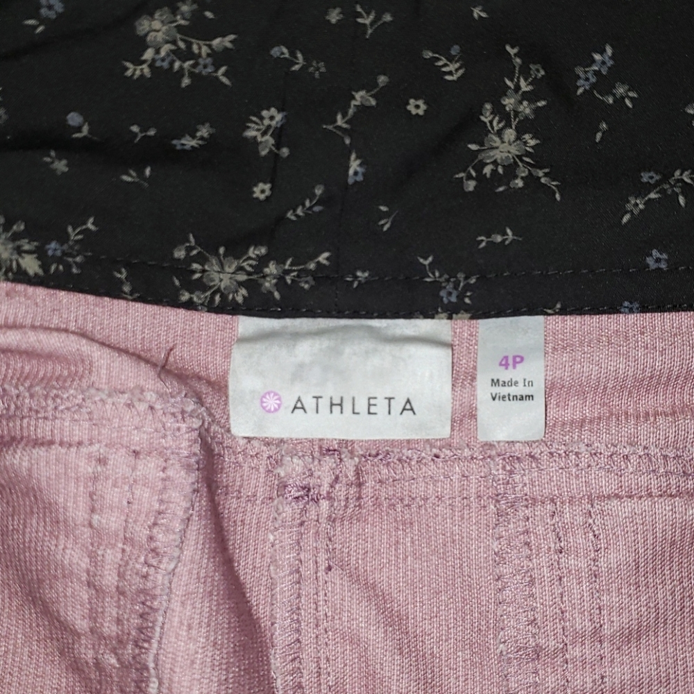 Athleta NWOT Vintage Ridge Mauve Corduroy Skirt - Picture 6 of 8